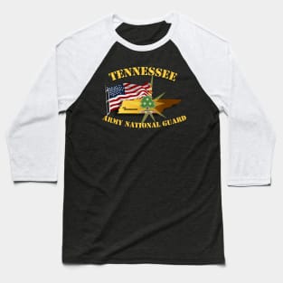 Tennessee - ARNG w Flag Baseball T-Shirt